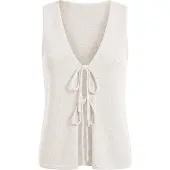 Imily Bela Cardigan blanc cassé