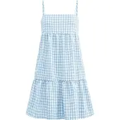 Imily Bela Robe d’été bleu fumé / bleu clair