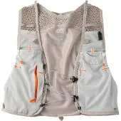 Nike - Gilet de trail - Vest 5L Grey/Orange/Black en Nylon - Taille XL - Gris