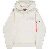 Alpha industries Sweat-shirt 'Mirror' gris clair / vert / rouge / noir