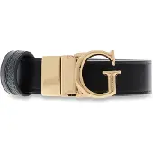 GUESS Ceinture 'Leona' anthracite / noir
