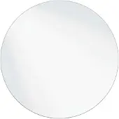 vidaXL Miroir mural rond, Ø 50 cm, verre trempé