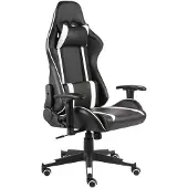 Syfax Chaise de jeu pivotante Blanc PVC