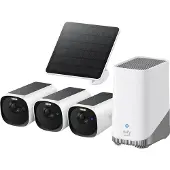 Eufy eufyCam E40 3-Cam Kit (HomeBase S380 et panneau solaire)