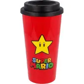 Super mario - Tasse à double paroi, 520 ml, Tasse, Multicolore