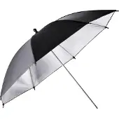 Godox UB-002 - Parapluie de studio 101 cm noir/argenté