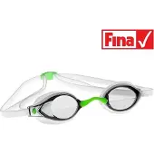 Madwave Record Breaker Swimming Goggles Blanc