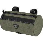 Topeak Sacoche De Guidon Vélo Fine 1,5 Litre Coloris Vert - Rangement Compact -