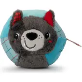 Lilliputiens balle molle loup - jouet sensoriel pour bébés et jeunes enfants