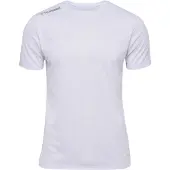 Hummel T-Shirt fonctionnel gris / blanc