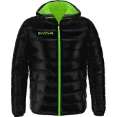 Givova L NERO/VERDE FLUO|Olanda Jacke G013-1034