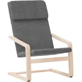 Syfax Fauteuil relax Tissu gris foncé