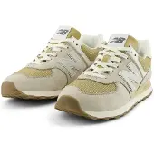 New Balance Baskets basses '574' camel / taupe / blanc