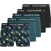 Jack & Jones Boxers 'JACJAKE' marine / bleu marine / jaune / noir