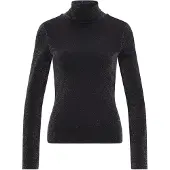 Guido Maria Kretschmer Women T-shirt 'Rana' noir / argent