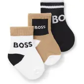 BOSS J53146 Socks 3 Pairs Multicolore EU 19 Garçon