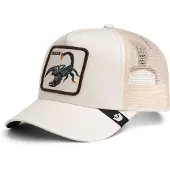 Goorin Bros. Casquette 'Gorra goorin bros blanca escorpion deadly scopion trucker cap' blanc