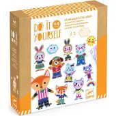 Djeco Jeu créatif DIY « Famille Funky »,