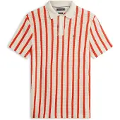 Tommy Hilfiger Open Relaxed Fit Short Sleeve Polo Orange L Homme