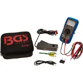 Bgs Multimètre numérique de voiture avec interface USB - 63401