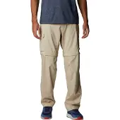 Columbia - Pantalon de randonnée convertible - Silver Ridge Utility Convertible Pant Ancient Fossil pour Homme - Taille 30 US - Gris