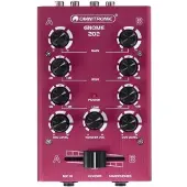 Omnitronic Gnome-202, Table de mixage, Rouge