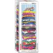 Eurographics Panorama Fluffy Kitty on Pillows (1000)