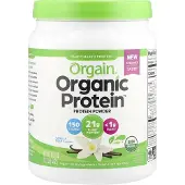 Orgain , Poudre de Protéine Organique, Végétale, Vanille Bourbon, 1,02 lb (462 g)