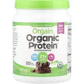 Orgain , Poudre de Protéine Organique, Végétale, Chocolat Fondant Crémeux, 1,02 lb (462 g)