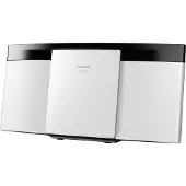 Panasonic Micro-système SC-HC200 - 2 x 10 Watt - Blanc - Radio - Bluetooth