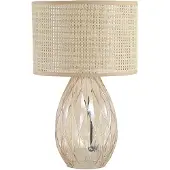 Searchlight Lampe de table Diane champagne