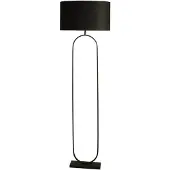 Searchlight Lampadaire Modish Noir avec capuche noire