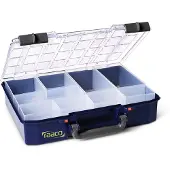 Raaco CarryLite 80 4x8-9 Bleu Polycarbonate (PC), Polypropylène (PP)