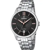 Festina Montre à affichage analogique noir