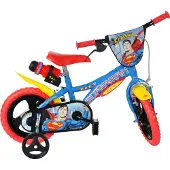 Dino Bikes Vélo enfant SUPERMAN 12" avec accessoires
