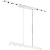 TRIO -Leuchten Lampe à suspendre DUOLINE LHT 90x180x5 cm blanc Lampe à suspendre