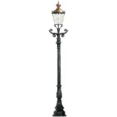 Ks Verlichting Lampe de jardin nostalgique Hamburg noir