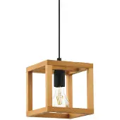 Eglo Lampe suspendue en bois Blackcrown 1