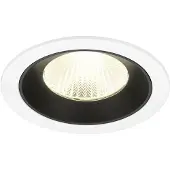 SLV Spot encastré Numinos L blanc/noir 4000K - 40 deg