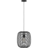 Eglo Suspension noire Rinroe Ø 32,5 cm