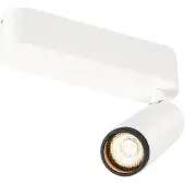 SLV Spot monté en surface Grip! M blanc avec noir 2700K