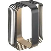 SLV Lampe design Grid Cube noir 2700K
