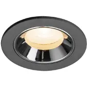 SLV Spot encastré Numinos XS noir/chrome 2700K - 20 deg