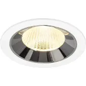 SLV Spot encastré Numinos L blanc/chrome 3000K - 40 deg