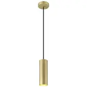 SLV ENOLA, Lampe à suspendre, longueur de suspension 150cm, E27, 1x max. 50W, or mat 1008134
