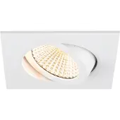 SLV Spot LED carré New Tria 68 DTW blanc - 1800-3000K - 700lm - 60g