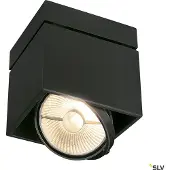 SLV Kardamod QPAR111 Plafonnier apparent carré noir 1 flamme
