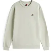 Tommy Hilfiger Hommes, Pull-over, Tjm Reg Badge Crew Ext, Vert, (XXL)