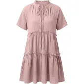 Imily Bela Robe rose ancienne