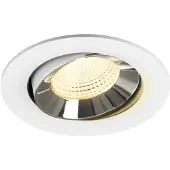 SLV Spot encastré Numinos Move L blanc/chrome 3000K - 55 deg